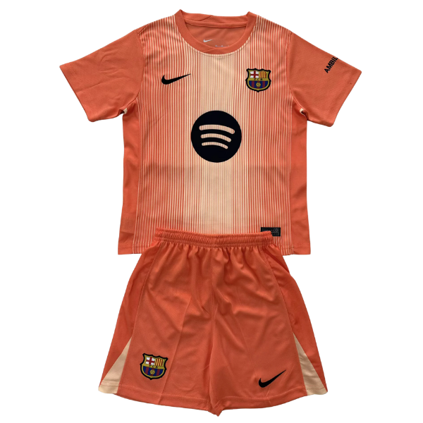 BARCELONA PORTERO IV 25/26 CONJUNTO INFANTIL