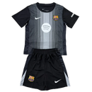 BARCELONA PORTERO III 25/26 NEGRA  CONJUNTO INFANTIL
