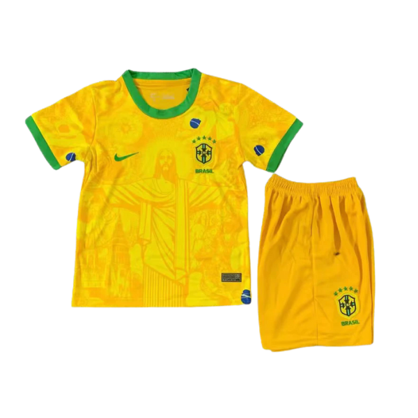 CAMISETA BRASIL 25/26 EDICIÓN ESPECIAL CONJUNTO INFANTIL