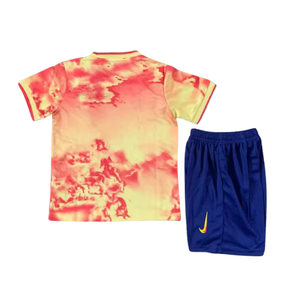 BARCELONA NARANJA 25/26 CONJUNTO INFANTIL