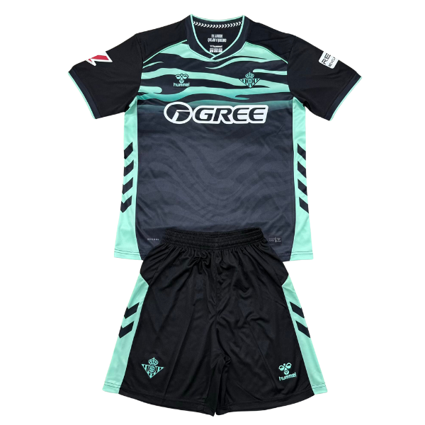 REAL BETIS III 25/26 NEGRO CONJUNTO INFANTIL