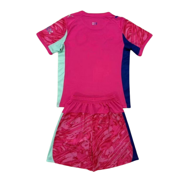 CAMISETA MANCHESTER CITY PORTERO II 25/26 CONJUNTO INFANTIL