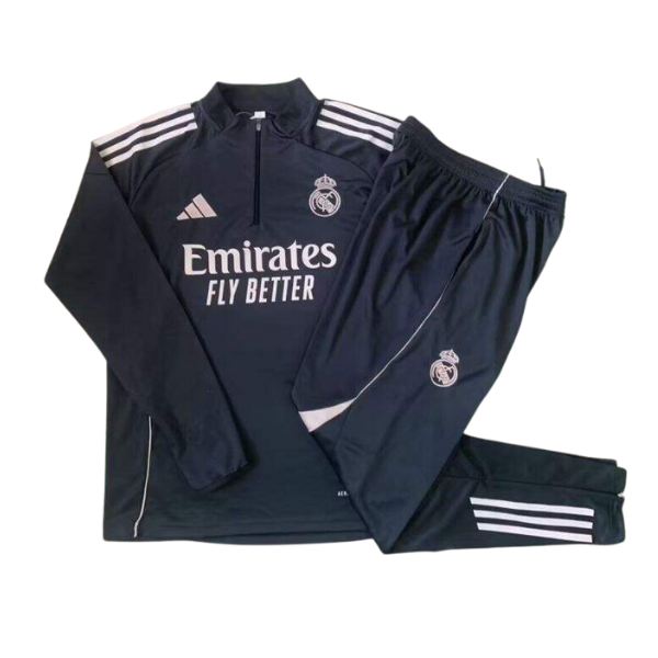 CHÁNDAL + PANTALONES INFANTIL REAL MADRID X 25/26 HOMBRE