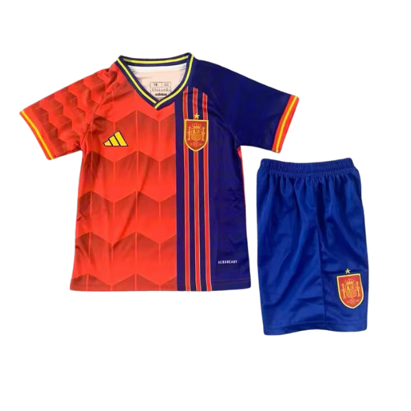 CAMISETA ESPAÑA I 1996 RETRO CONJUNTO INFANTIL