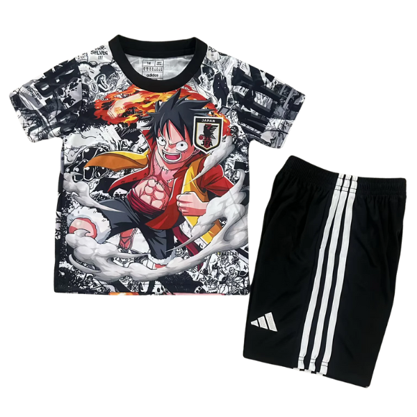 CAMISETA JAPÓN ANIME ONE PIECE II 25/26 CONJUNTO INFANTIL