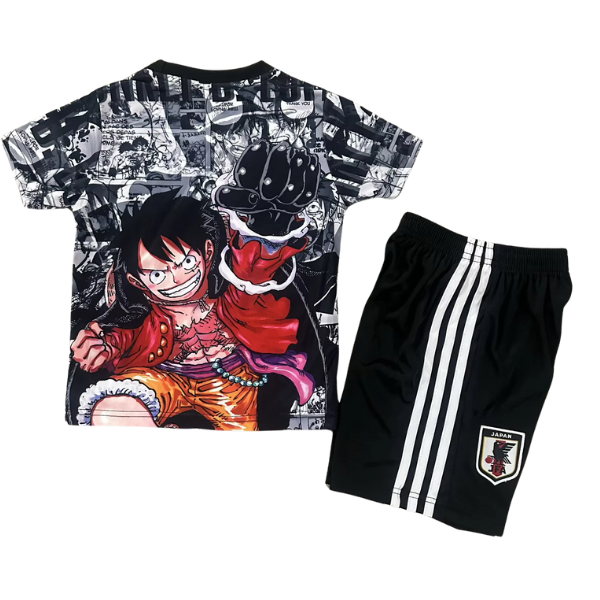 CAMISETA JAPÓN ANIME ONE PIECE II 25/26 CONJUNTO INFANTIL