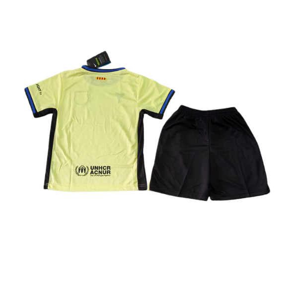 BARCELONA AMARILLA 25/26 CONJUNTO INFANTIL