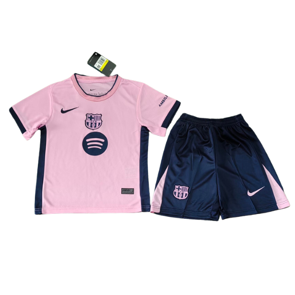 BARCELONA ROSA IV 25/26 CONJUNTO INFANTIL
