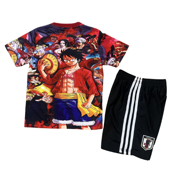 CAMISETA JAPÓN ANIME ONE PIECE III 25/26 CONJUNTO INFANTIL