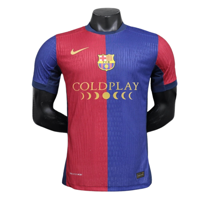 CAMISETA BARCELONA COLDPLAY I 24/25 HOMBRE (VERSIÓN JUGADOR)