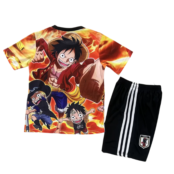 CAMISETA JAPÓN ANIME ONE PIECE IV 25/26 CONJUNTO INFANTIL