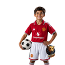 CAMISETA MANCHESTER UNITED I 26/27 EQUIPACIÓN PARA NIÑOS