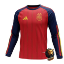 CAMISETA ESPAÑA I MUNDIAL 2026 HOMBRE CAMPEÓN MUNDIAL MANGA LARGA