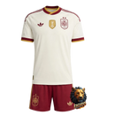 CAMISETA ESPAÑA II 2026 MUNDIAL EQUIPACIÓN PARA NIÑOS CAMPEÓN MUNDIAL CON PARCHE