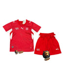 CAMISETA SUIZA I 2026 MUNDIAL EQUIPACIÓN PARA NIÑOS