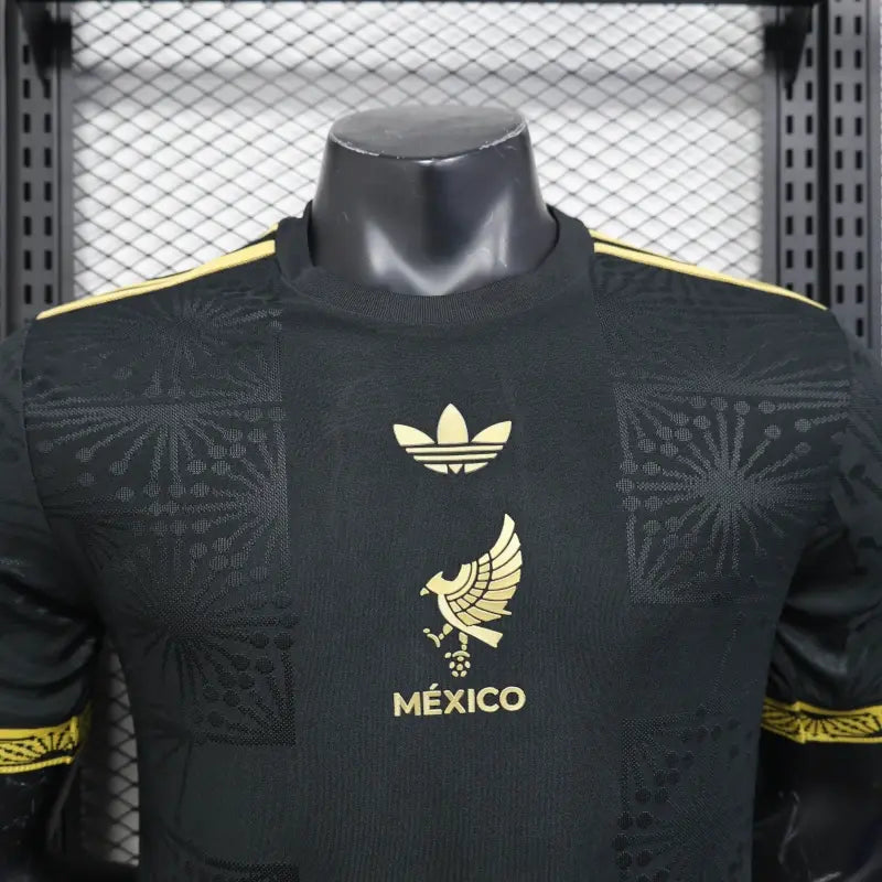 CAMISETA MEXICO NEGRA 25/26 HOMBRE (VERSIÓN JUGADOR)