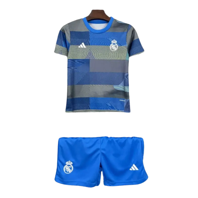 REAL MADRID PRE JUEGO 25/26 CONJUNTO INFANTIL