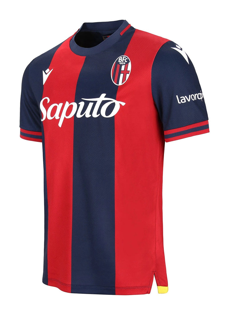 Camiseta Bologna - 2024-25 - Bologna - Fútbol - Serie A - Champions League - Macron - Diseño - Temporada - Camiseta titular - Club - Estadio - Jugadores - Moda - Estilo - Comprar - Camisetas de fútbol - Venta - Última colección - Moda deportiva