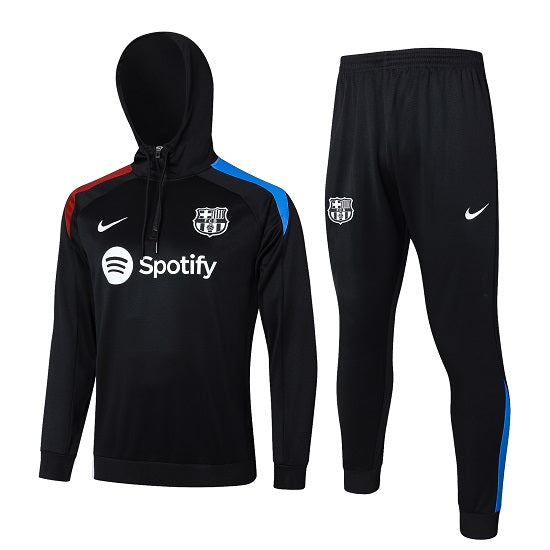 CONJUNTO LARGO BARCELONA ENTRENAMIENTO NEGRA 24/25 HOMBRE