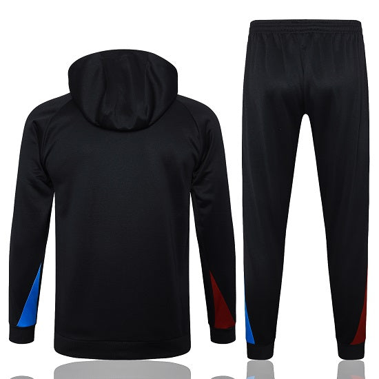CONJUNTO LARGO BARCELONA ENTRENAMIENTO NEGRA 24/25 HOMBRE