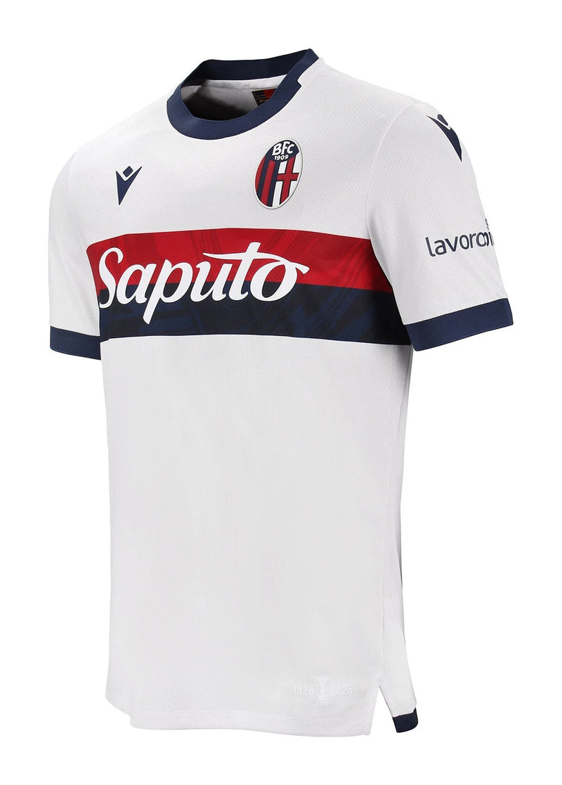 Reserva-blanca-Camiseta Bologna - 2024-25 - Bologna - Fútbol - Serie A - Champions League - Macron - Diseño - Temporada - Camiseta titular - Club - Estadio - Jugadores - Moda - Estilo - Comprar - Camisetas de fútbol - Venta - Última colección - Moda deportiva -