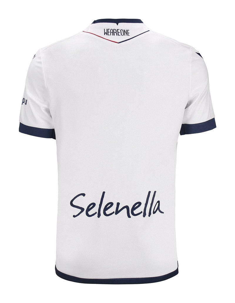 Reserva-blanca-Camiseta Bologna - 2024-25 - Bologna - Fútbol - Serie A - Champions League - Macron - Diseño - Temporada - Camiseta titular - Club - Estadio - Jugadores - Moda - Estilo - Comprar - Camisetas de fútbol - Venta - Última colección - Moda deportiva -