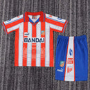 EQUIPACIÓN PARA NIÑOS ATLÉTICO DE MADRID I 96/97 RETRO