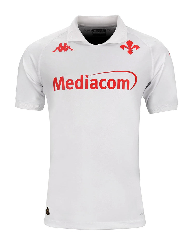 Camiseta Fiorentina - 2024-25 - Fiorentina - Fútbol - Serie A - Blanco - Kappa - Diseño - Temporada - Camiseta visitante - Club - Estadio - Jugadores - Moda - Estilo - Comprar - Camisetas de fútbol - Venta - Última colección - Moda deportiva -