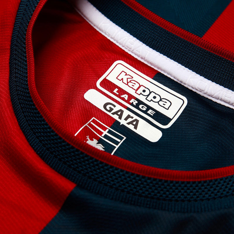 Camiseta Genoa - 2024-25 - Genoa - Fútbol - Serie A - Rojo - Azul - Kappa - Diseño - Temporada - Camiseta titular - Club - Estadio - Jugadores - Moda - Estilo - Comprar - Camisetas de fútbol - Venta - Última colección - Moda deportiva 