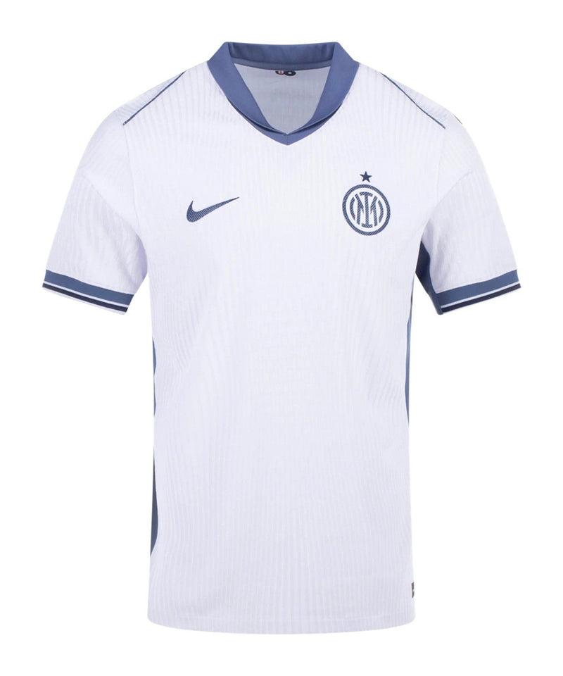 Camiseta Inter Milan - 2024-25 - Inter Milan - Fútbol - Serie A - Champions League - Blanco - Negro - Nike - Diseño - Temporada - Camiseta visitante - Club - Estadio - Jugadores - Moda - Estilo - Comprar - Camisetas de fútbol - Venta - Última colección - Moda deportiva -