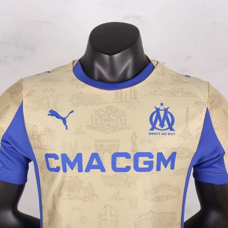 CAMISETA OLYMPIQUE DE MARSEILLE IV 25/26 HOMBRE (VERSIÓN JUGADOR)