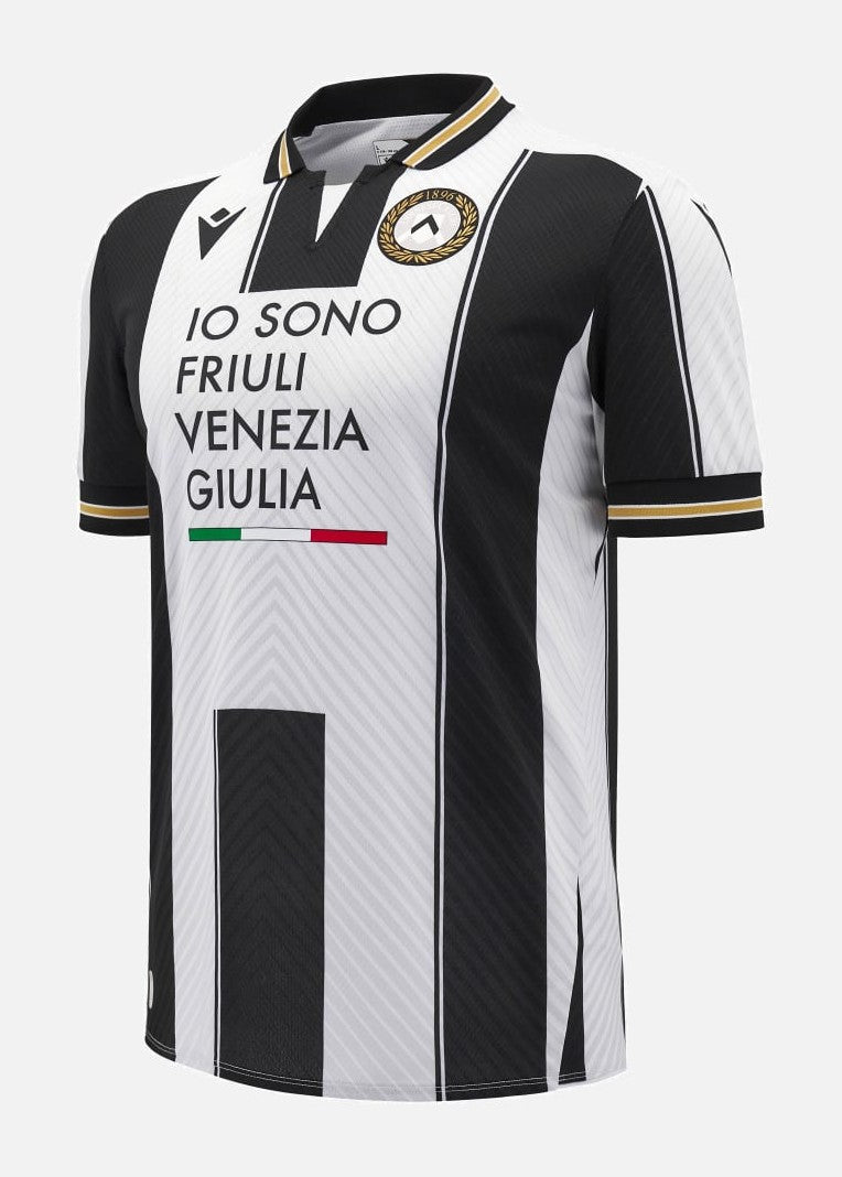 Udinese - 2024-25 - Udinese - Fútbol - Serie A - Blanco - Negro - Macron -  Diseño -  Temporada - Camiseta titular - Club - Estadio - Jugadores - Moda - Estilo - Comprar - Camisetas de fútbol - Venta - Última colección - Moda deportiva -  

