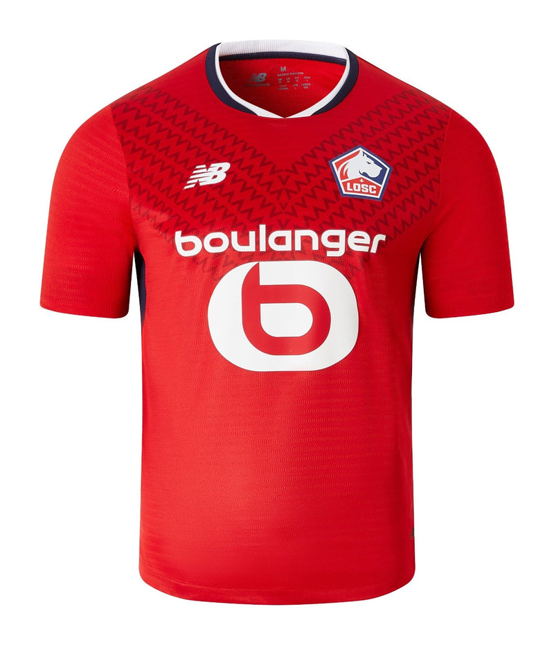 Lille - 2024-25 - Lille - Fútbol - Ligue 1 - Rojo - New Balance -  Diseño -  Temporada - Camiseta titular - Club - Estadio - Jugadores - Moda - Estilo - Comprar - Camisetas de fútbol - Venta - Última colección - Moda deportiva -  

