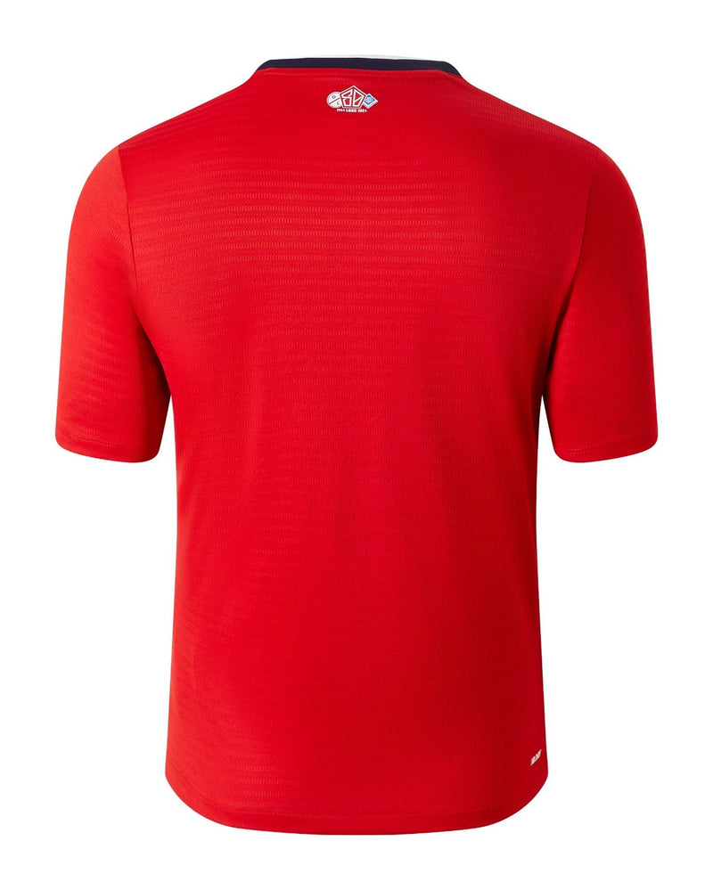 Lille - 2024-25 - Lille - Fútbol - Ligue 1 - Rojo - New Balance -  Diseño -  Temporada - Camiseta titular - Club - Estadio - Jugadores - Moda - Estilo - Comprar - Camisetas de fútbol - Venta - Última colección - Moda deportiva -  

