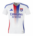 Olympique Lyonnais - 2024-2025 - Lyon - Fútbol - Ligue 1 - Copa de Francia - Adidas -  Diseño -  Temporada - Camiseta titular - Club - Estadio - Jugadores - Moda - Estilo - Comprar - Camisetas de fútbol - Venta - Última colección - Moda deportiva -  Rojo - Blanco - Clásico - Rayas verticales