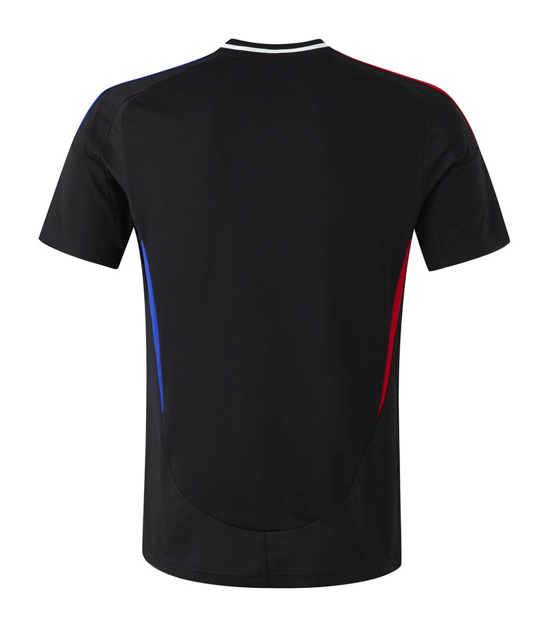 Olympique Lyonnais - 2024-2025 - Lyon - Fútbol - Ligue 1 - Copa de Francia - Adidas -  Diseño -  Temporada - Camiseta suplente - Club - Estadio - Jugadores - Moda - Estilo - Comprar - Camisetas de fútbol - Venta - Última colección - Moda deportiva -  Azul marino - Blanco - Moderno - 