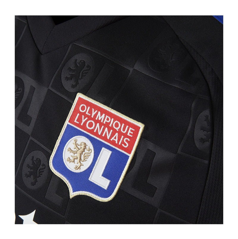 Olympique Lyonnais - 2024-2025 - Lyon - Fútbol - Ligue 1 - Copa de Francia - Adidas -  Diseño -  Temporada - Camiseta suplente - Club - Estadio - Jugadores - Moda - Estilo - Comprar - Camisetas de fútbol - Venta - Última colección - Moda deportiva -  Azul marino - Blanco - Moderno - 