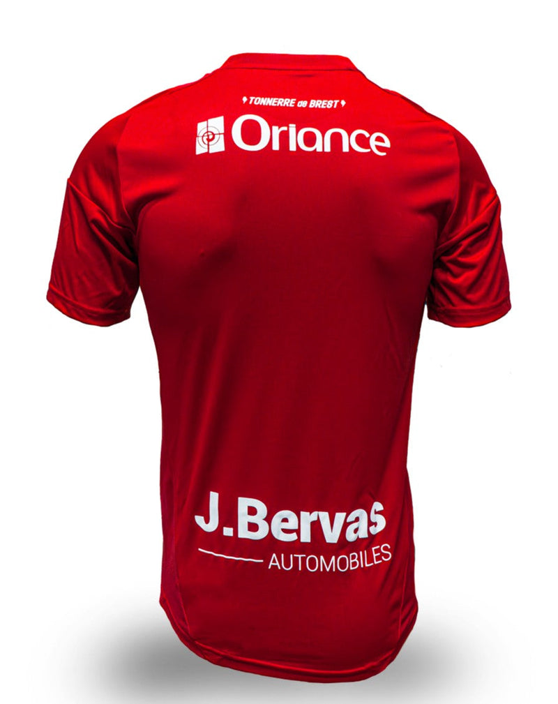 Brest - 2024-2025 - Brest - Fútbol - Ligue 1 - Adidas -  Diseño -  Temporada - Uniforme titular - Club - Estadio - Jugadores - Moda - Estilo - Comprar - Camisetas de fútbol - Venta - Tecnología avanzada - Rendimiento - Azul - Blanco - Clásico