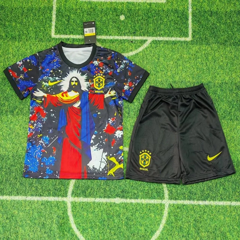 CAMISETA BRASIL EDICIÓN ESPECIAL 25/26 CONJUNTO INFANTIL