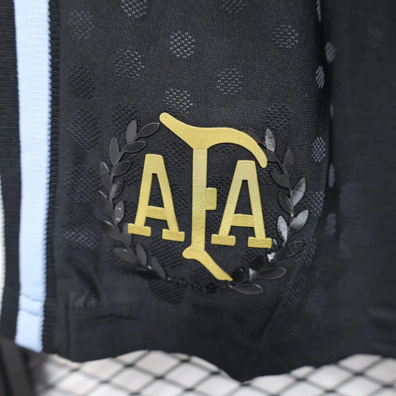 PANTALONES ARGENTINA NEGRA 50th 25/26 VERSIÓN JUGADOR