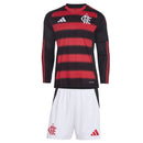 CAMISETA FLAMENGO MANGA LARGA I 25/26 CONJUNTO INFANTIL