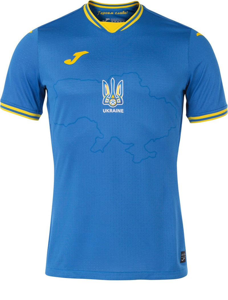 Camiseta Ucrania 2024/2025 - Eurocopa - Azul - Hombre - Apoyo al equipo - Alta calidad - Estilo - Equipo favorito - Animar - Genial - Compra - Calidad - Lucir - Sentir - Diseño - Estilo - Eurocopa - Equipo de fútbol.