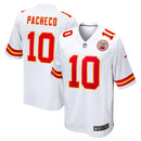 CAMISETA NFL KANSAS CITY CHIEFS ISIAH PACHECO - WHITE JERSEY