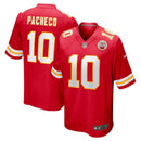 CAMISETA NFL KANSAS CITY CHIEFS ISIAH PACHECO - RED JERSEY