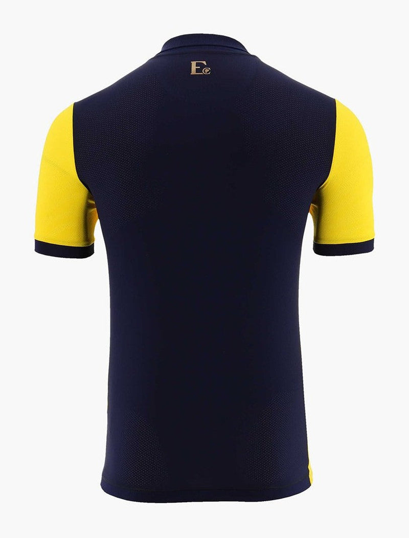 Ecuador 2024/2025 - Camiseta Ecuador - Uniforme titular Ecuador - Marathon Ecuador - Amarillo - Copa América - Gola azul - Pantalones azules - Medias amarillas - Pasión - Espíritu competitivo - Identidad - Orgullo - Tecnologías de última generación - Rendimiento óptimo.