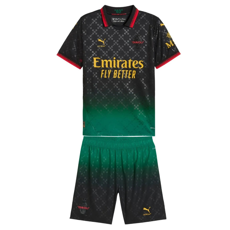 MILAN IV 25/26 CONJUNTO INFANTIL