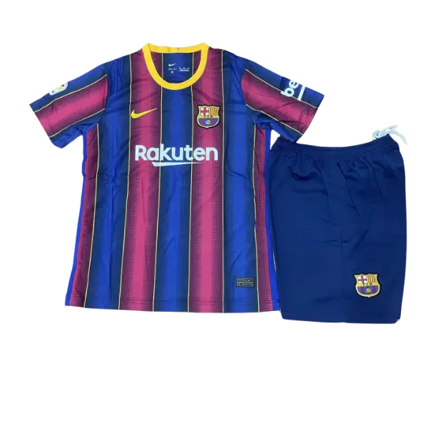 CAMISETA BARCELONA I 20/21 CONJUNTO INFANTIL (RETRO)