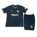 CAMISETA BARCELONA II 20/21 CONJUNTO INFANTIL (RETRO)