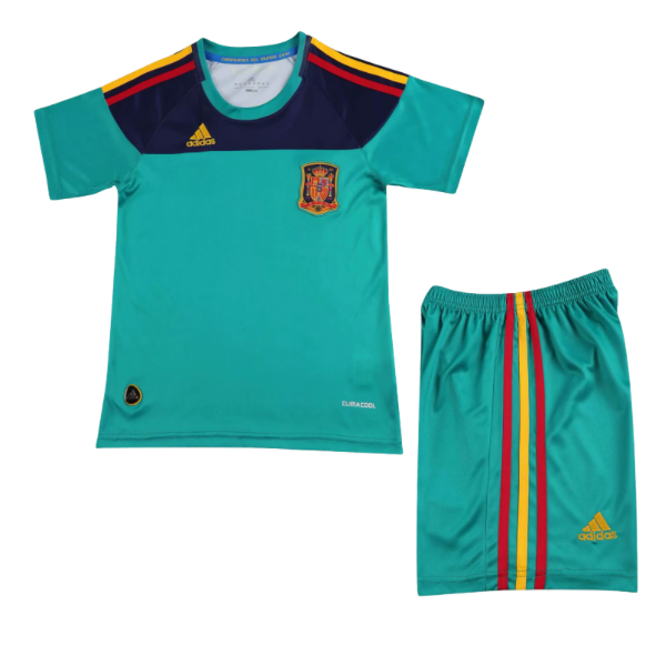 CAMISETA ESPAÑA I 2010 PORTERO RETRO CONJUNTO INFANTIL