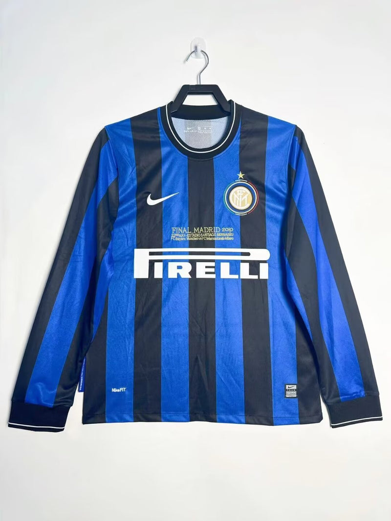 INTER DE MILAN I 2010 HOMBRE MANGA LARGA (RETRO)